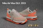 cheap nikelab air max 2019 dlx 20psi gray orange